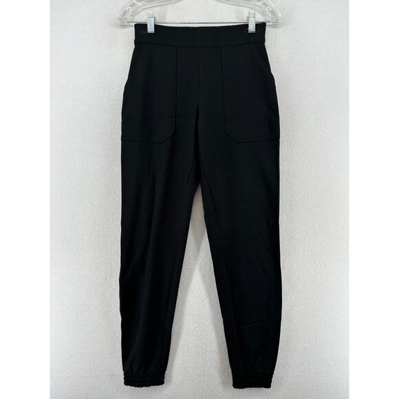 SPANX Pants - SPANX Pants S The Perfect Jogger Ponte Ankle Tapered High Waist Pull On Black